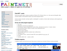 Tablet Screenshot of paintnet.suewebik.net